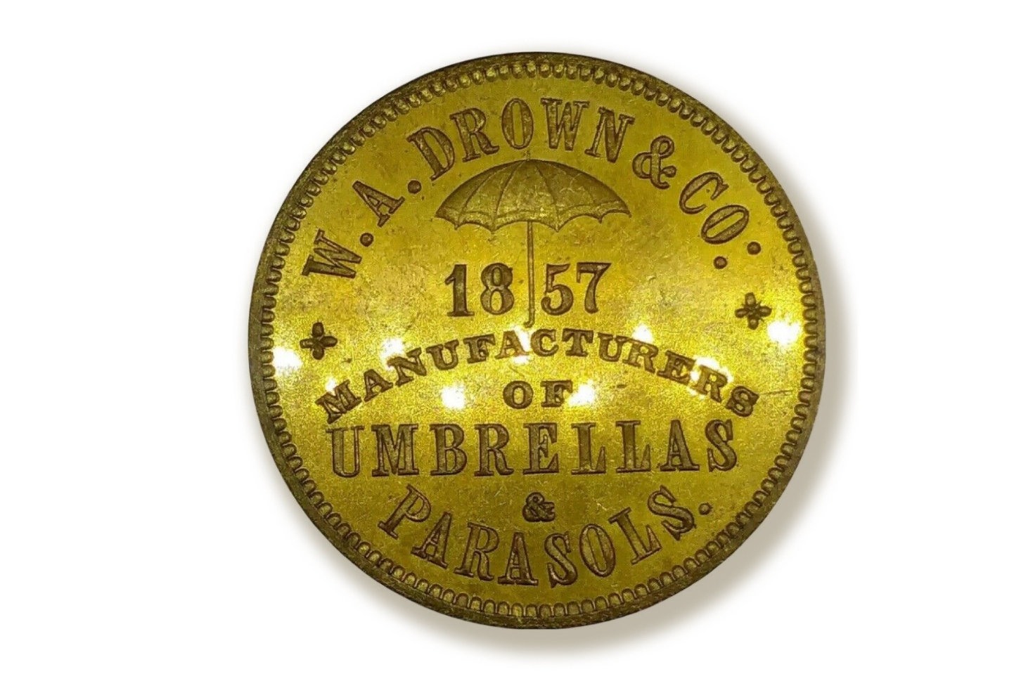 Historic Frankford Copper Coin